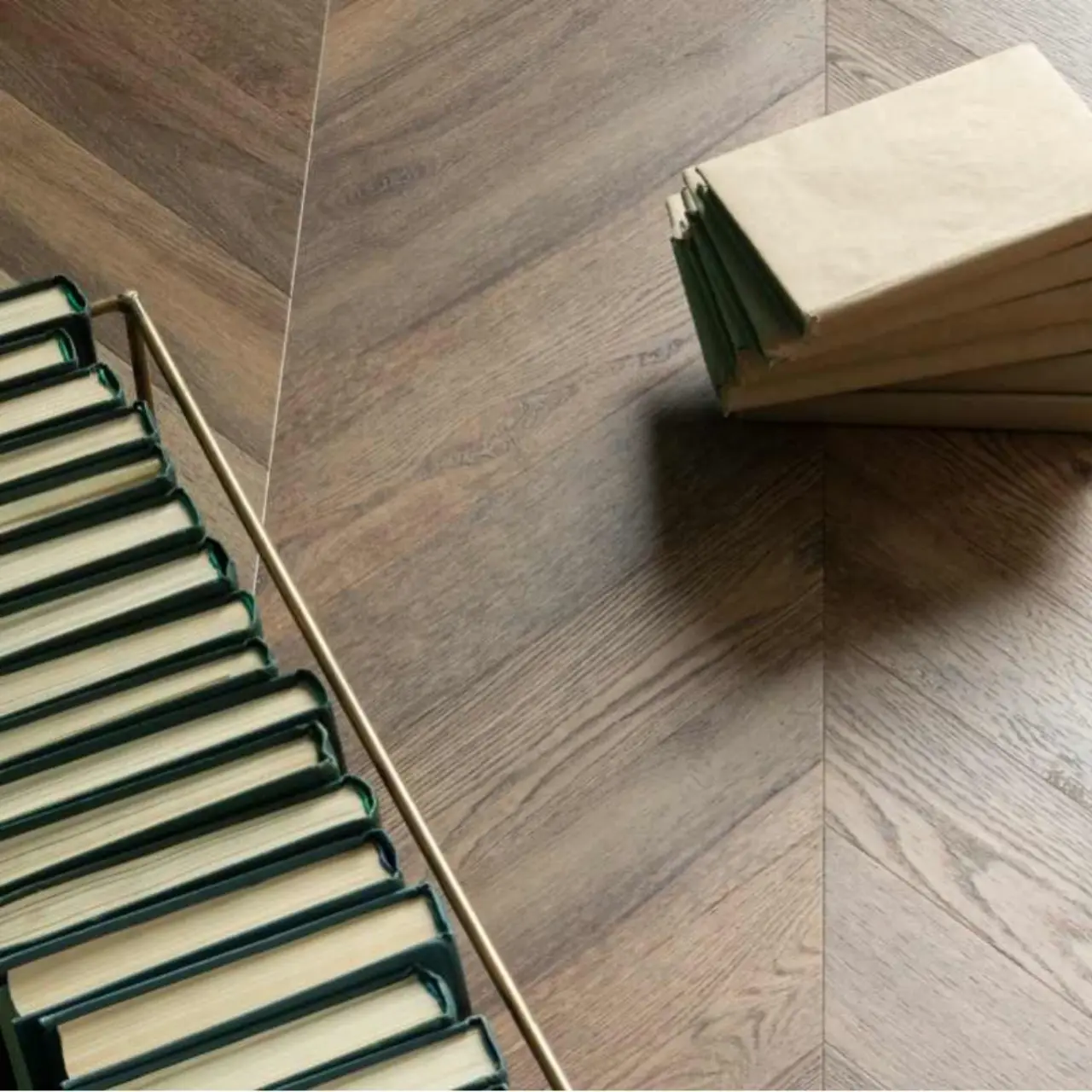 Кварцвинил Vinilam Parquet Chevron Glue RI153610CL4 Шеврон Нормандия
