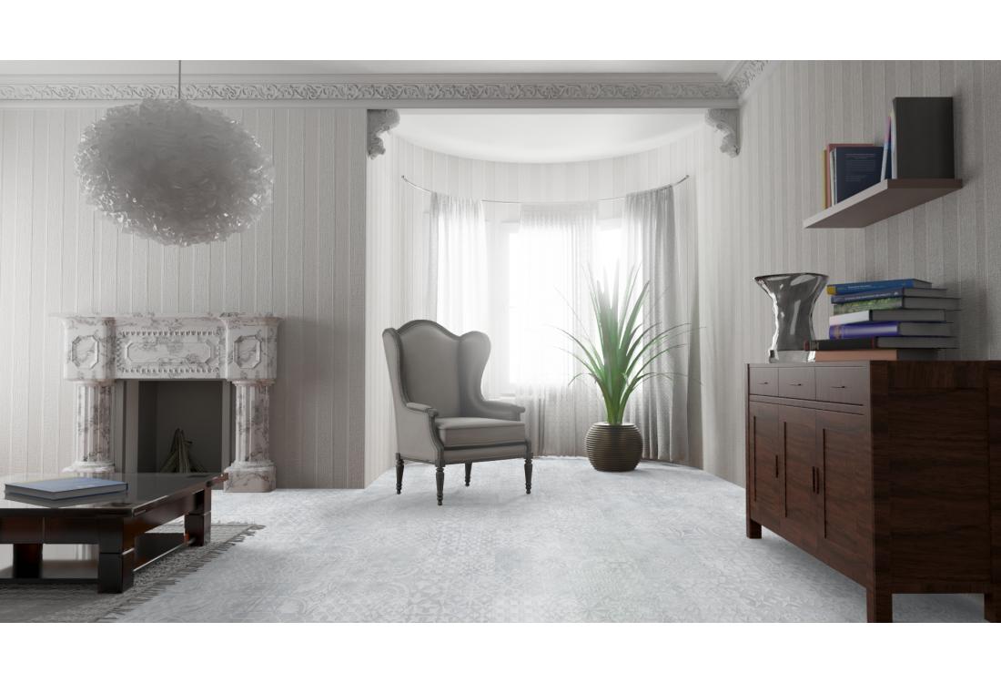 Ламинат Falquon Quadraic Q006 Relief White