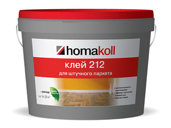 Клей для паркета Homakoll 212 14 кг.
