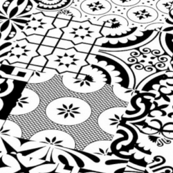 Ламинат Falquon Quadraic Q002 Black & White