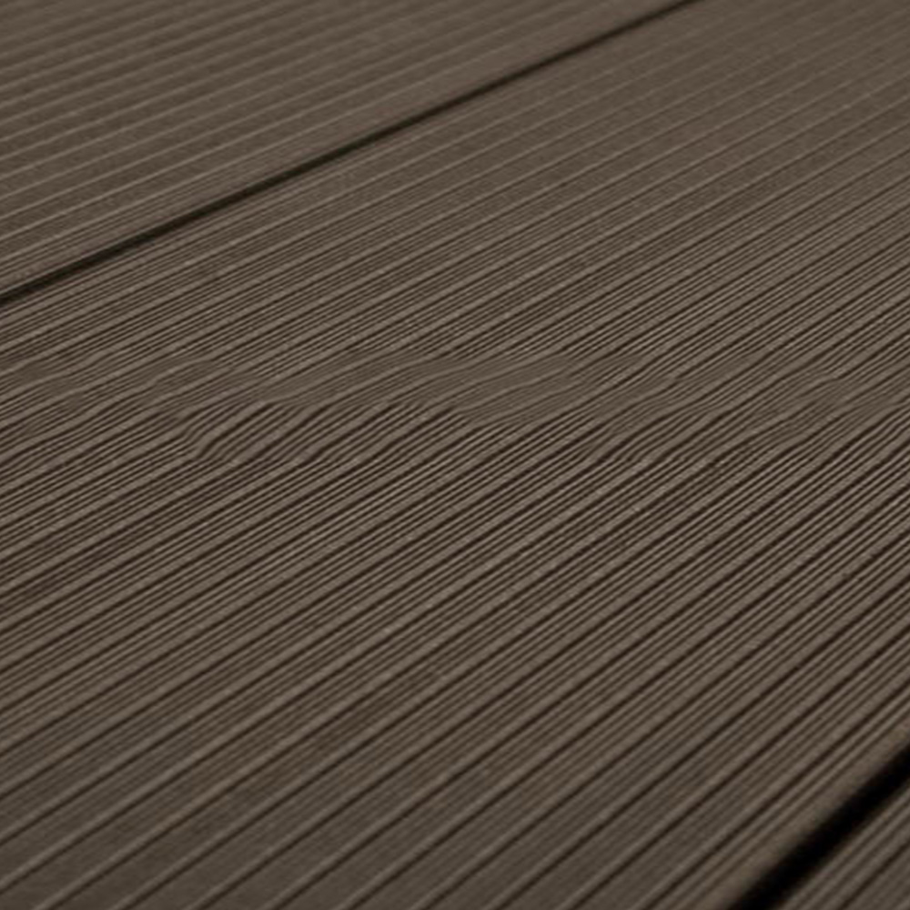 Террасная доска Savewood Salix Темно - коричнеый
