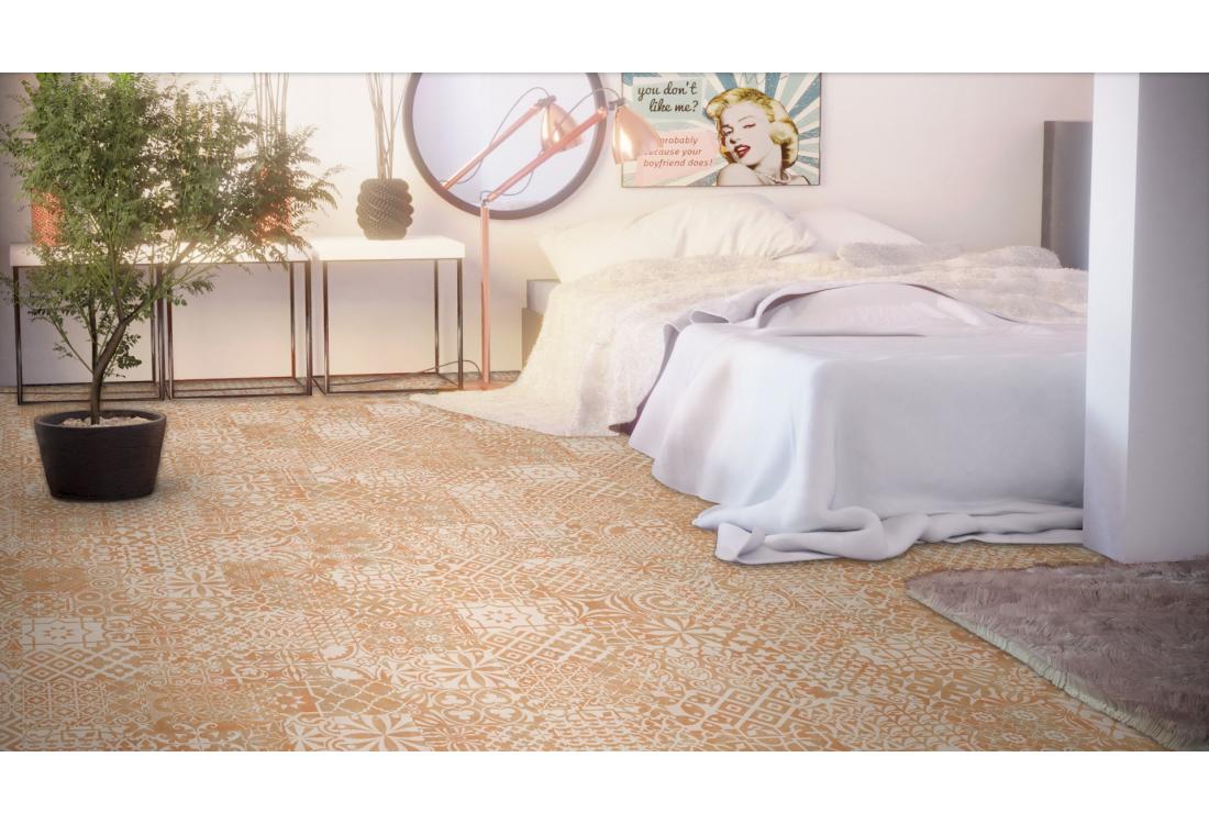 Ламинат Falquon Quadraic Q005 Terracotta