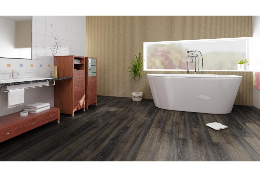 Ламинат Falquon Blue Line Wood D3686 Каньон Дуб Черный