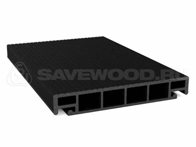 Террасная доска Savewood Salix Черный