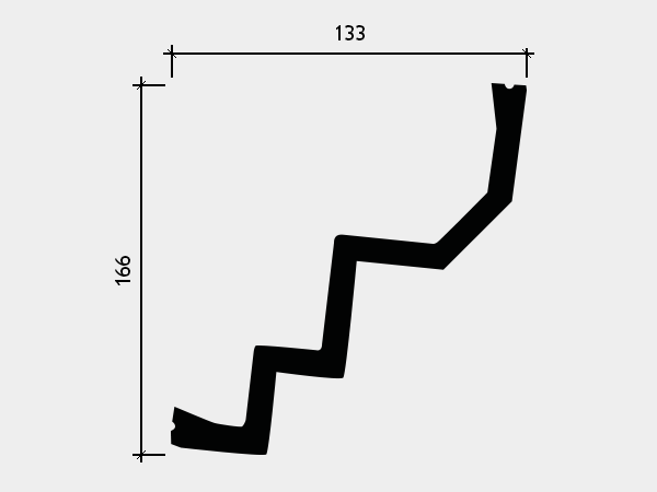 Интерьерный карниз Европласт 1.50.260