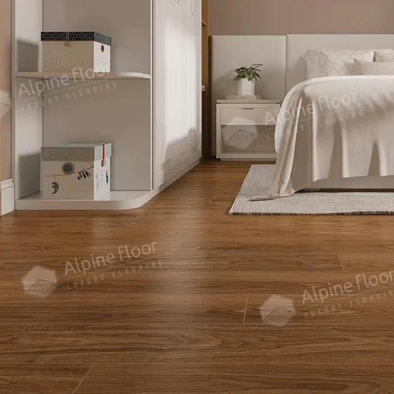 Кварцвинил Alpine Floor NUT Еco 22-2 Орех Маррон