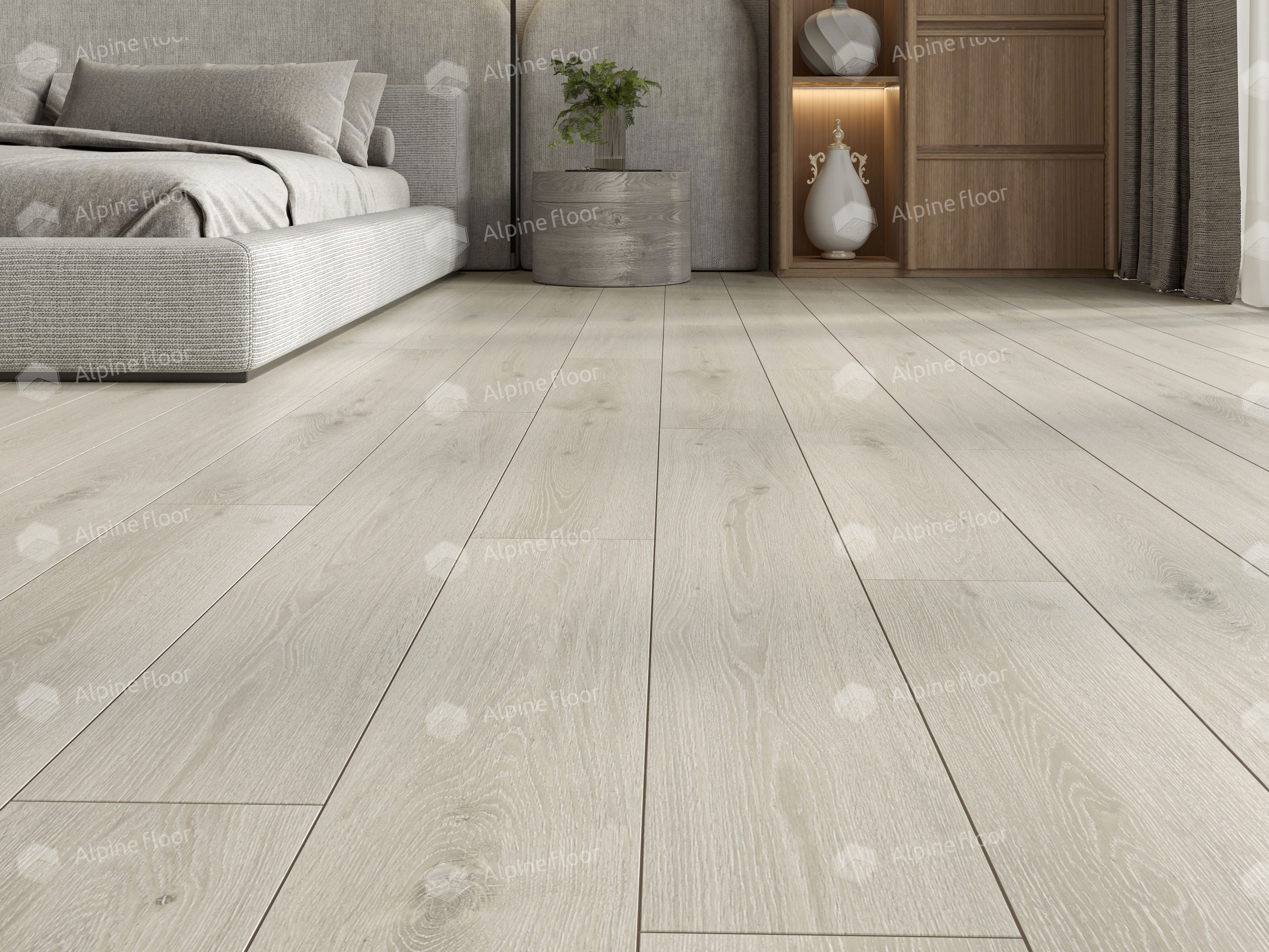 Кварцвинил Alpine Floor Ultra Еco 5-16 Дуб Пепельный