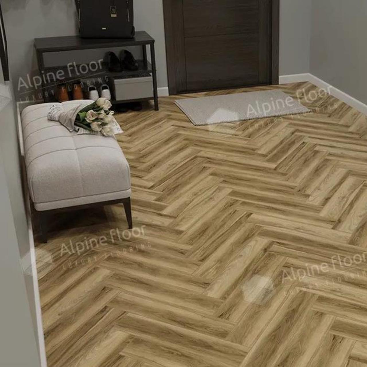 Кварцвинил Alpine Floor NUT Еco 22-6 Орех Акорн