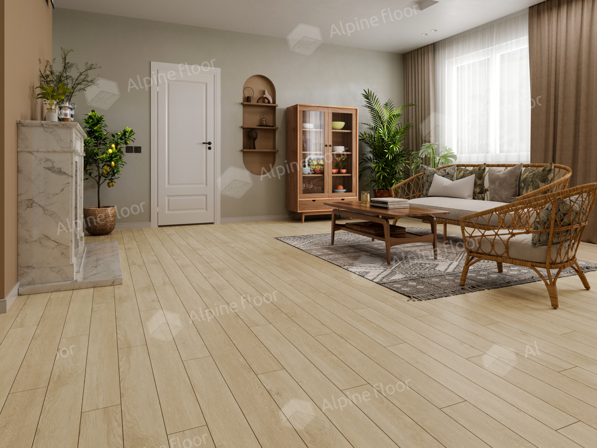 Кварцвинил Alpine Floor Grand Sequoia Village Eco 11-507 Камфора