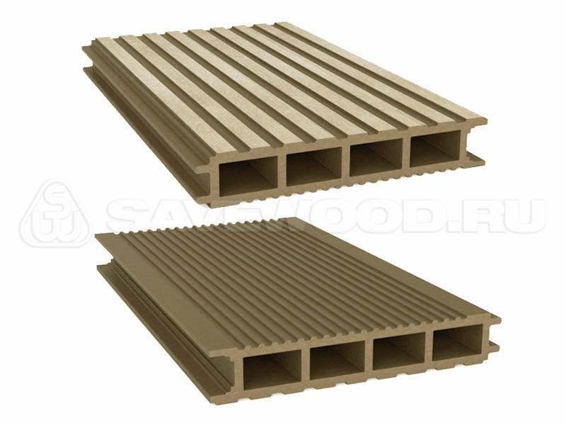 Террасная доска Savewood Ulmus Тик