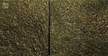 Настенное клеевое пробковое покрытие Muratto 3D CorkStone Gold Black