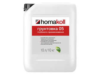 Грунтовка глубокого проникновения Homakoll 05C Prof (концентрат) 5 кг.