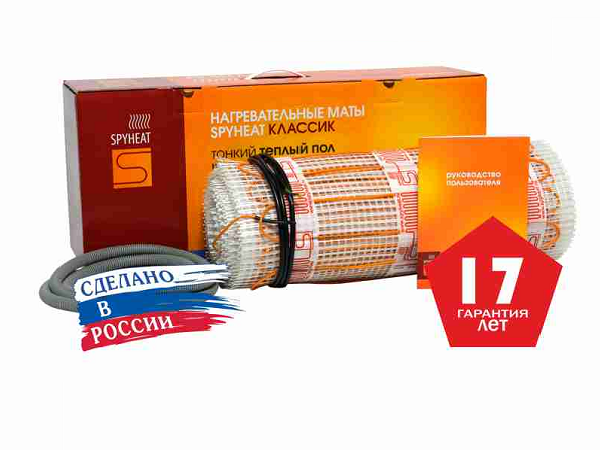 Нагревательный мат Spyheat Классик SHMD-8-900 6 кв.м