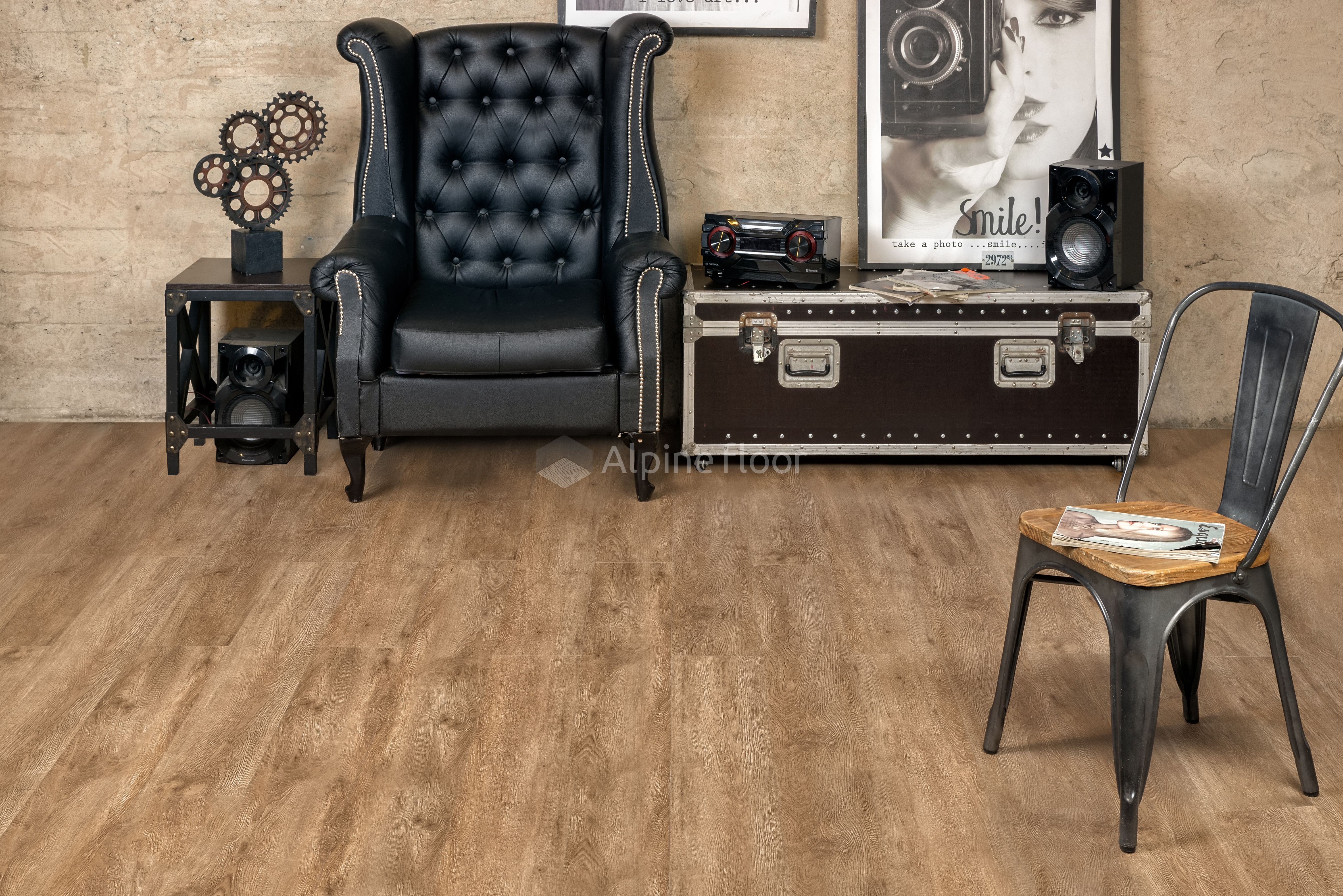 Кварцвинил Alpine Floor  Grand Sequoia Eco 11-10 Макадамия