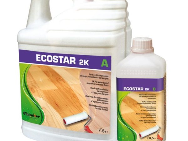 Лак двухкомпонентный Chimiver Ecostar 2K  полуматовый 4,95кг
