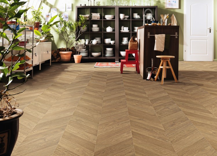 Ламинат Haro Chevron 545180 Дуб Натур