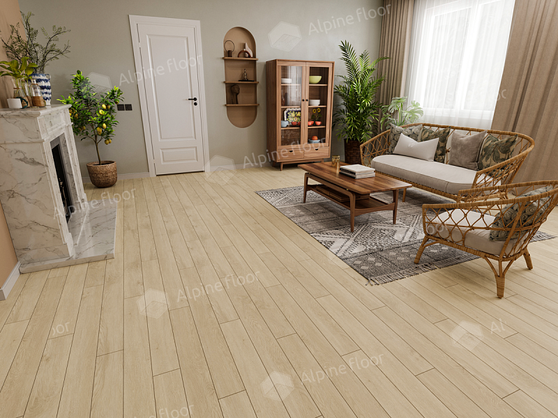 Кварцвинил Alpine Floor Grand Sequoia Village Eco 11-507 Камфора