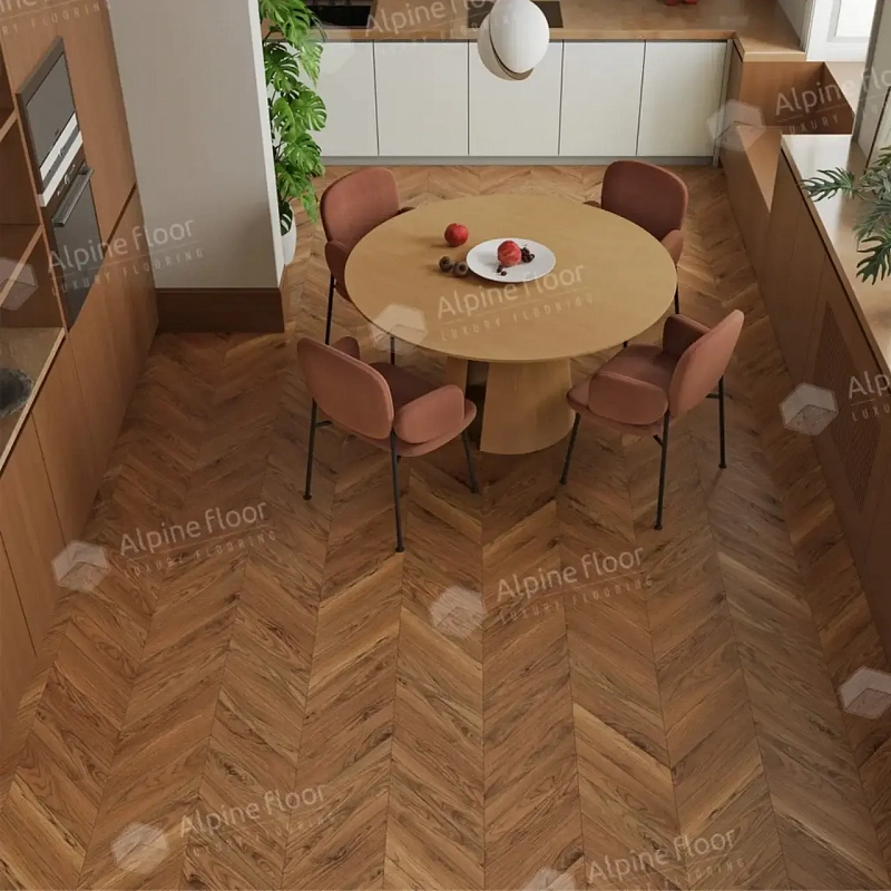 Ламинат AlpineFloor Chevron Art LF109-11 Орех Монблан