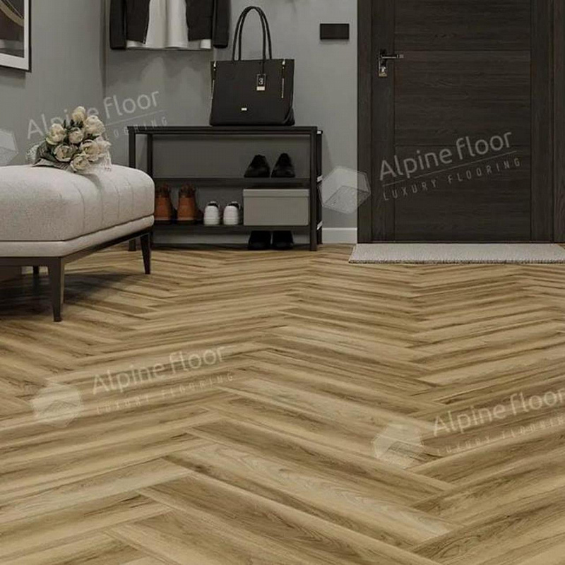 Кварцвинил Alpine Floor NUT Еco 22-6 Орех Акорн