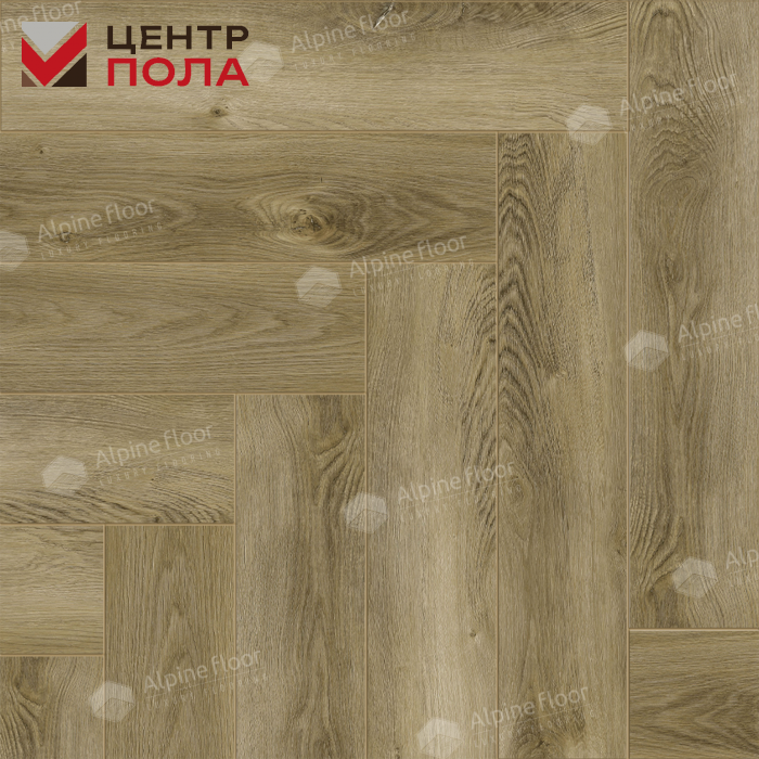 Кварцвинил Alpine Floor Parquet Light ЕСО 13-34 Дуб Кастор