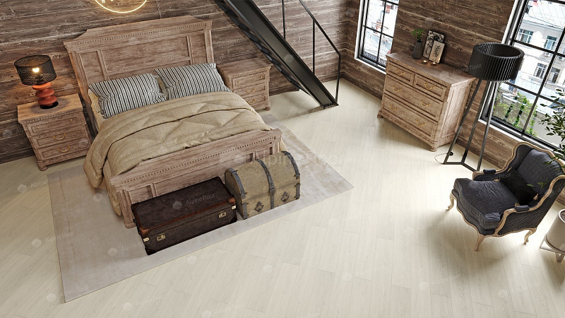 Кварцвинил Alpine Floor Classic Еco 134-7 Дуб Арктик