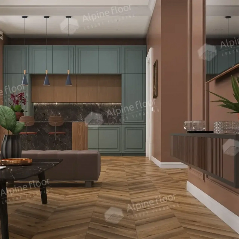 Ламинат AlpineFloor Chevron Art LF109-04 Дуб Эльбрус