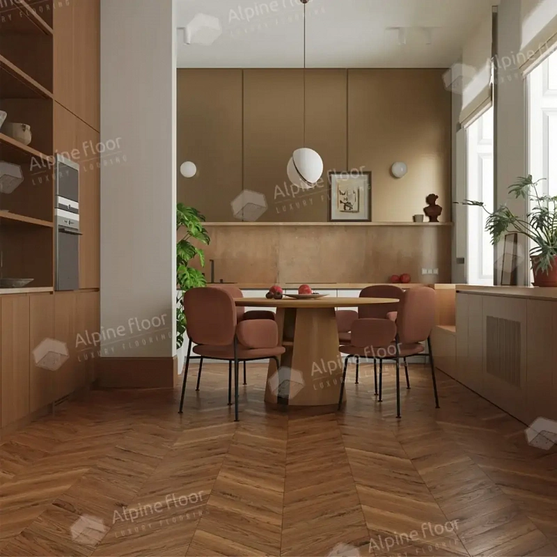 Ламинат AlpineFloor Chevron Art LF109-11 Орех Монблан