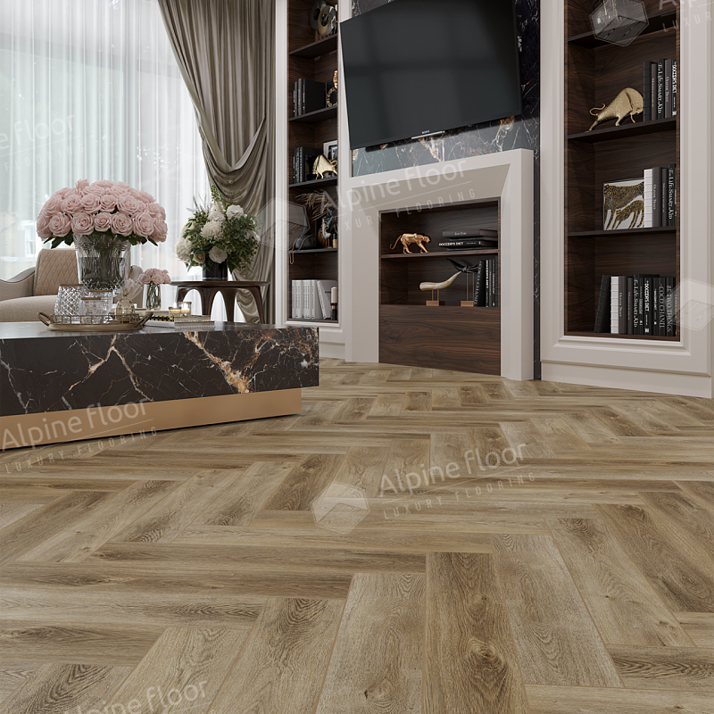 Кварцвинил Alpine Floor Parquet Light ЕСО 13-35 Дуб Целата
