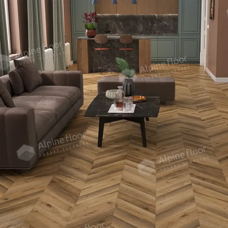 Ламинат AlpineFloor Chevron Art LF109-04 Дуб Эльбрус