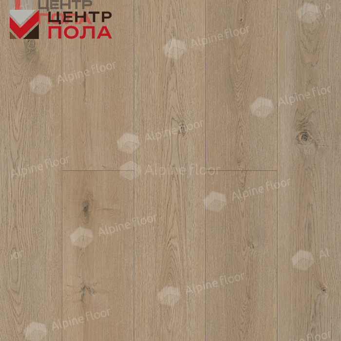 Кварцвинил Alpine Floor Ultra Eco 5-27 Дуб Миндальный