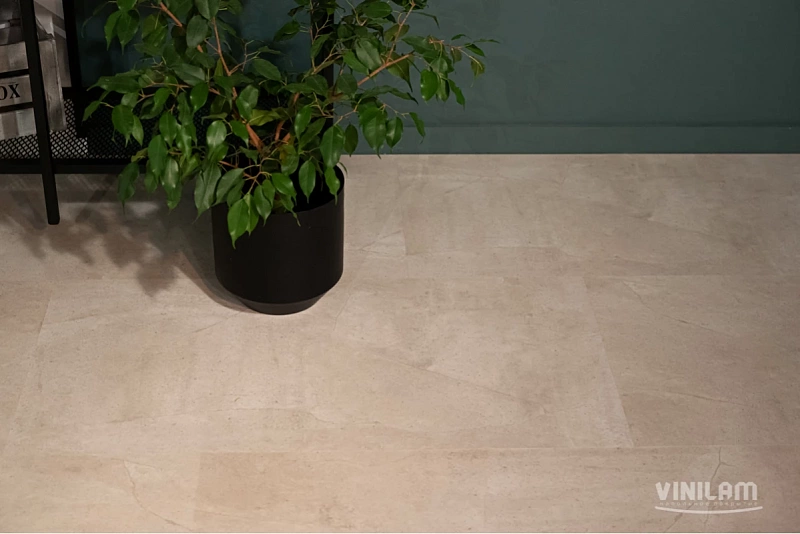 Кварцвинил Vinilam Ceramo Vinilam Stone 71615 Бетон Белый