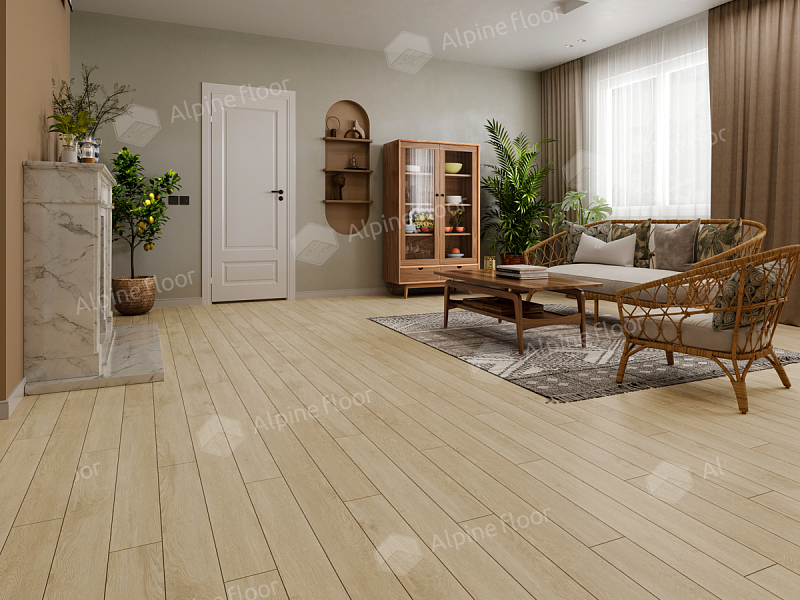 Кварцвинил Alpine Floor Grand Sequoia Village Eco 11-507 Камфора
