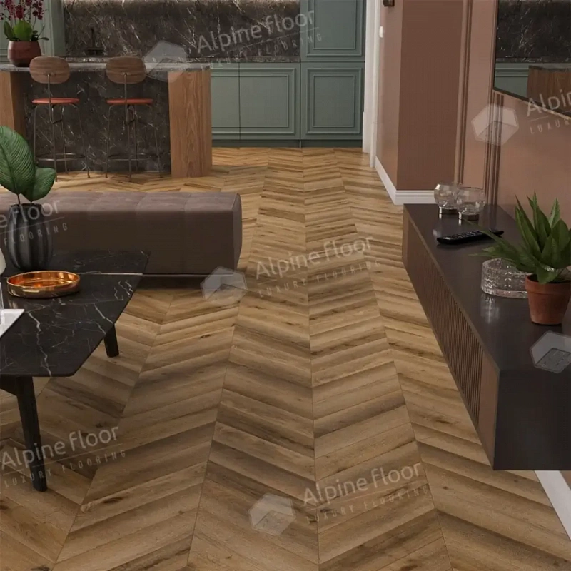 Ламинат AlpineFloor Chevron Art LF109-04 Дуб Эльбрус