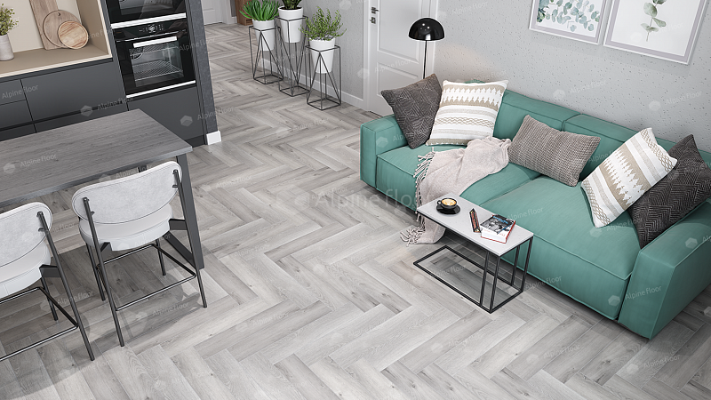 Кварцвинил Alpine Floor Parquet Light Еco 13-18 Дуб Лейтена