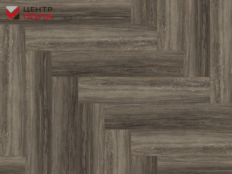 Кварцвинил Floor Factor Herringbone HB.17 Brushed Smoke oak