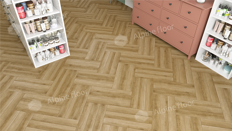 Ламинат AlpineFloor Herringbone 12 Pro LF106-02 Дуб Эльзас