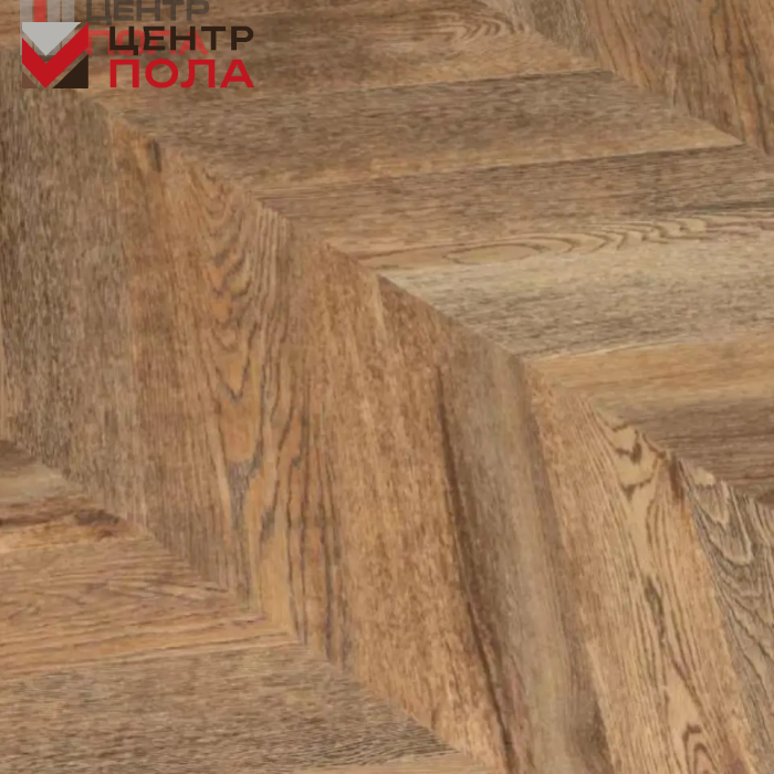 Кварцвинил Vinilam Parquet Chevron Glue RI153610CL4 Шеврон Нормандия