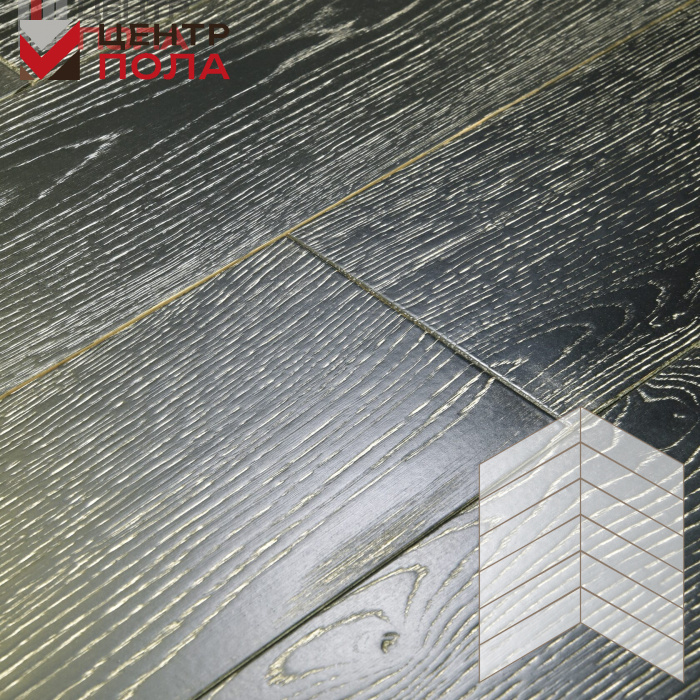 Инженерная доска AnticWood Патина Серебряный Авалон 